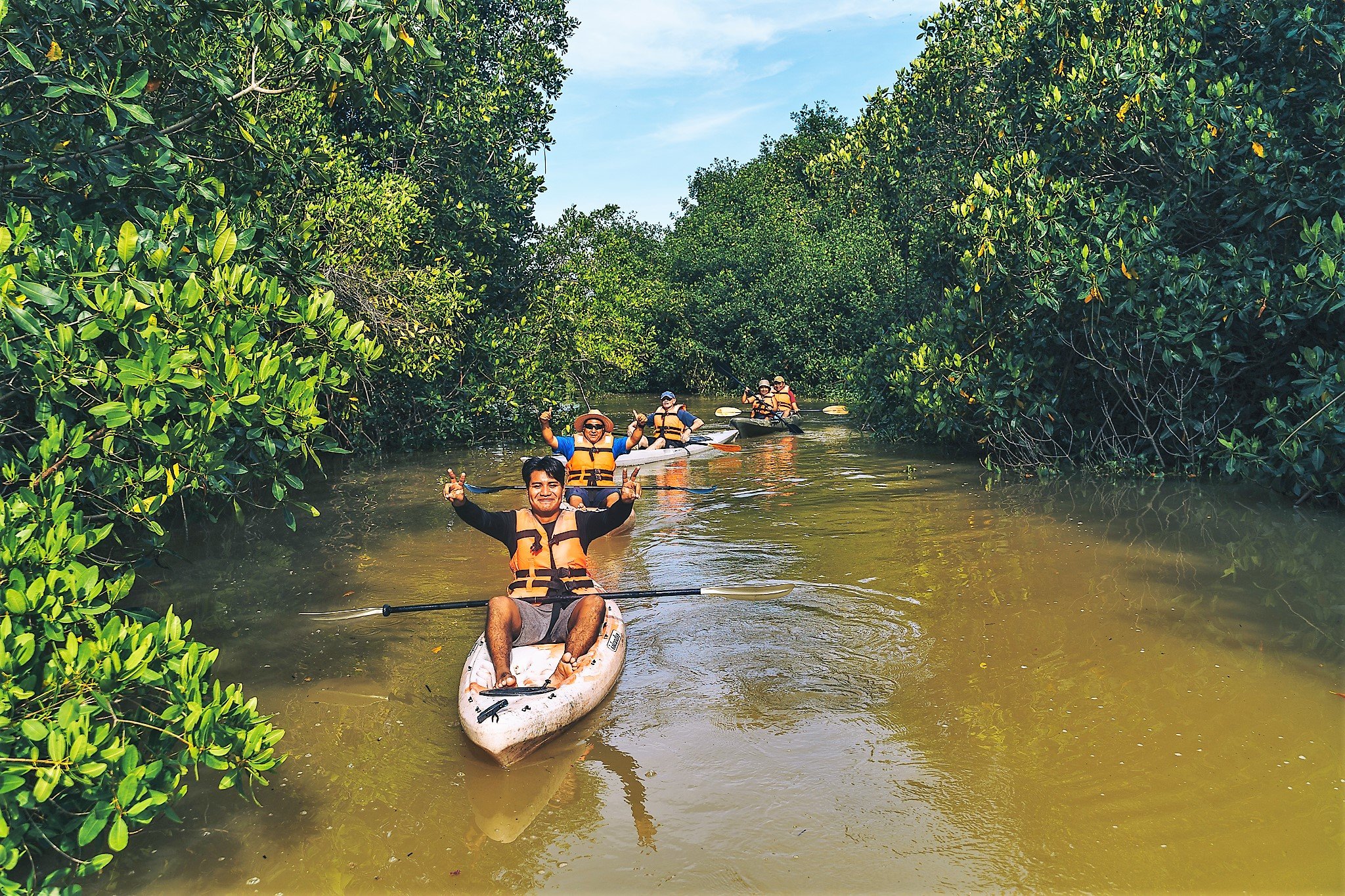 imagen del tour Kayak por laguna de Manialtepec desde Puerto Escondido, Oaxaca